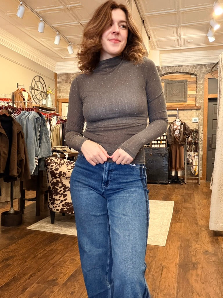 Rhinestone Sheer