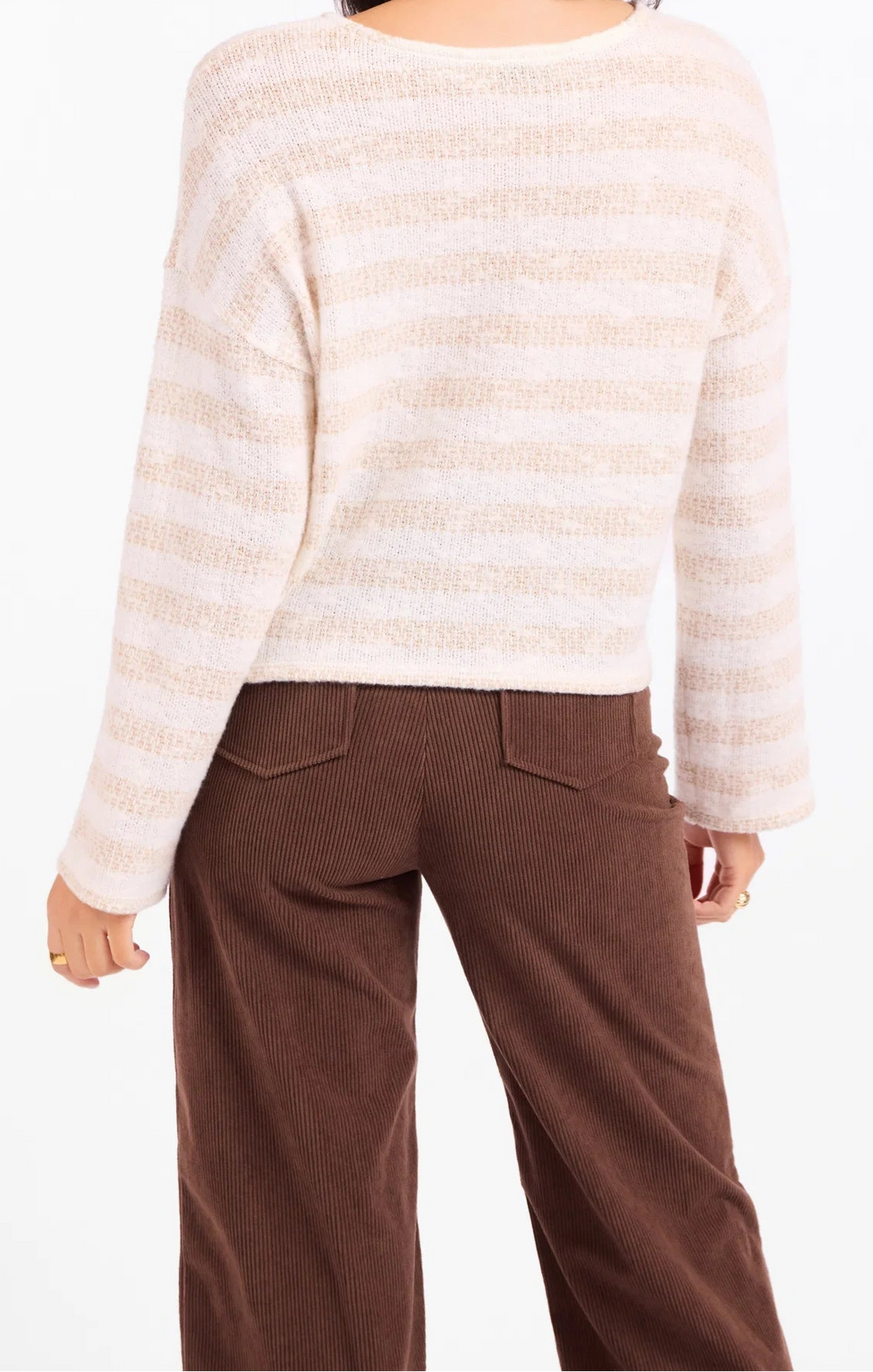 Stripe Crew Sweater
