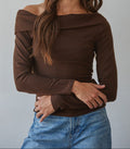 Off Shoulder Knit