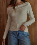 Off Shoulder Knit