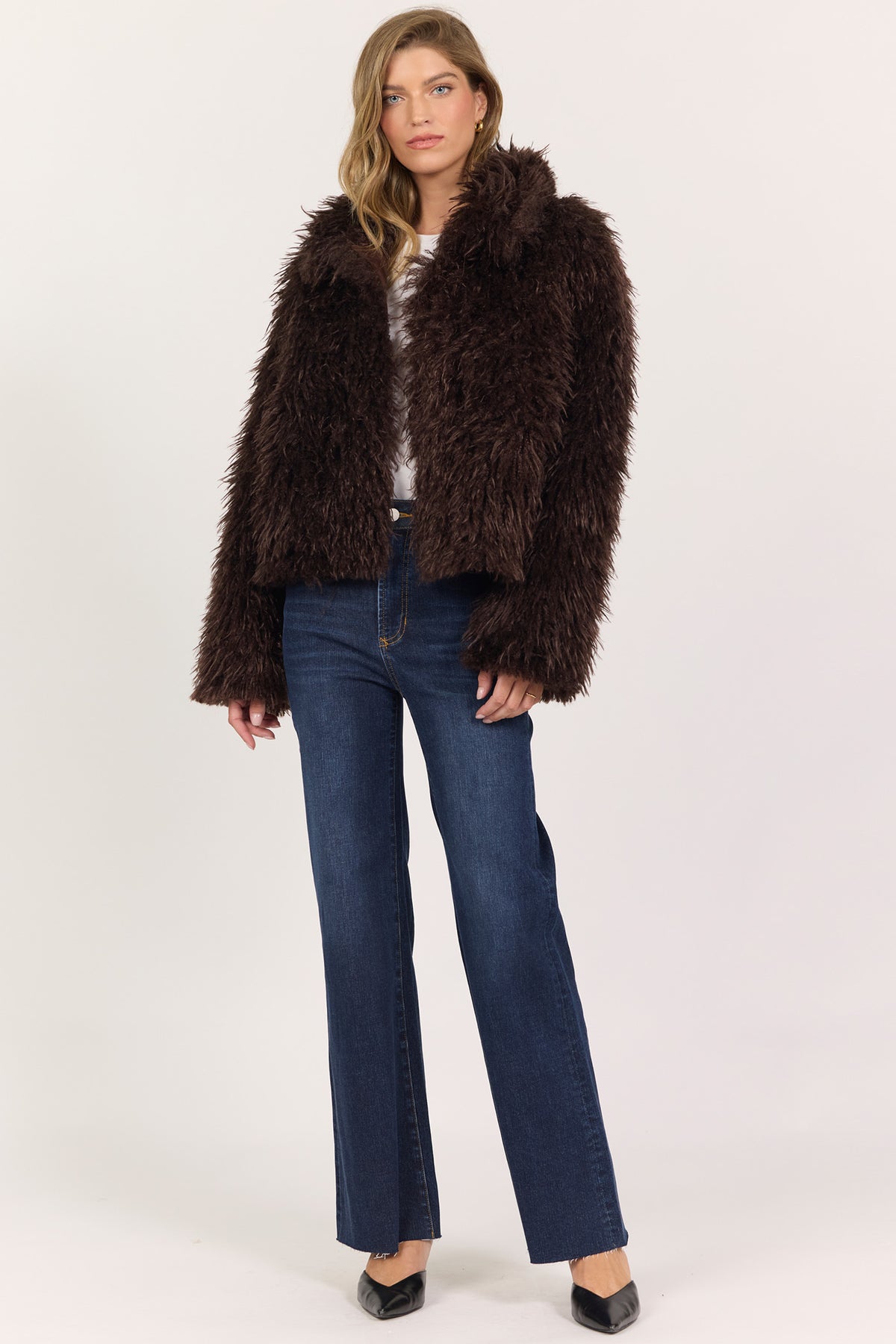 Chocolate Fur Jacket
