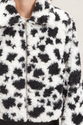 Cow Print Jacket