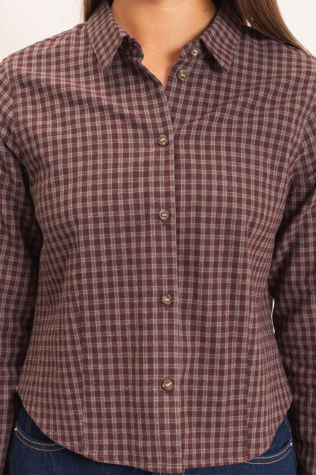 Checker Button Down