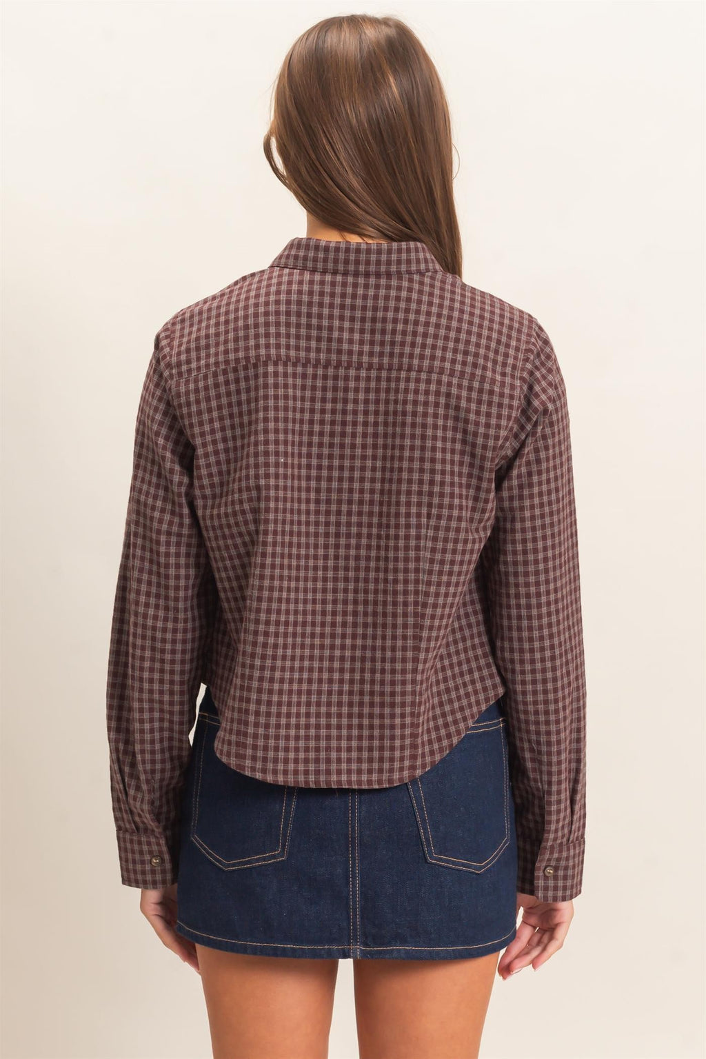 Checker Button Down