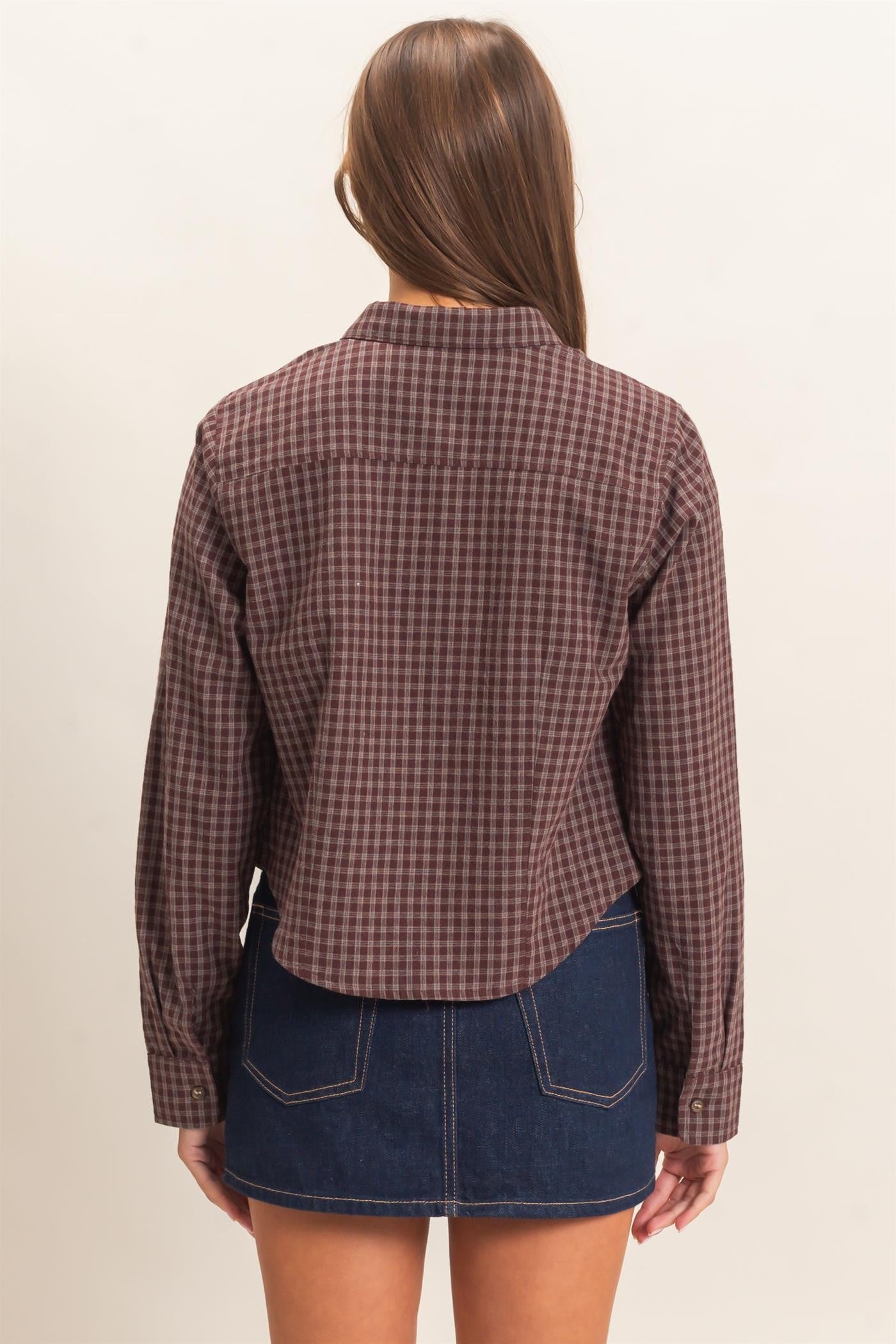 Checker Button Down