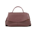 Burgundy Foldover Bag
