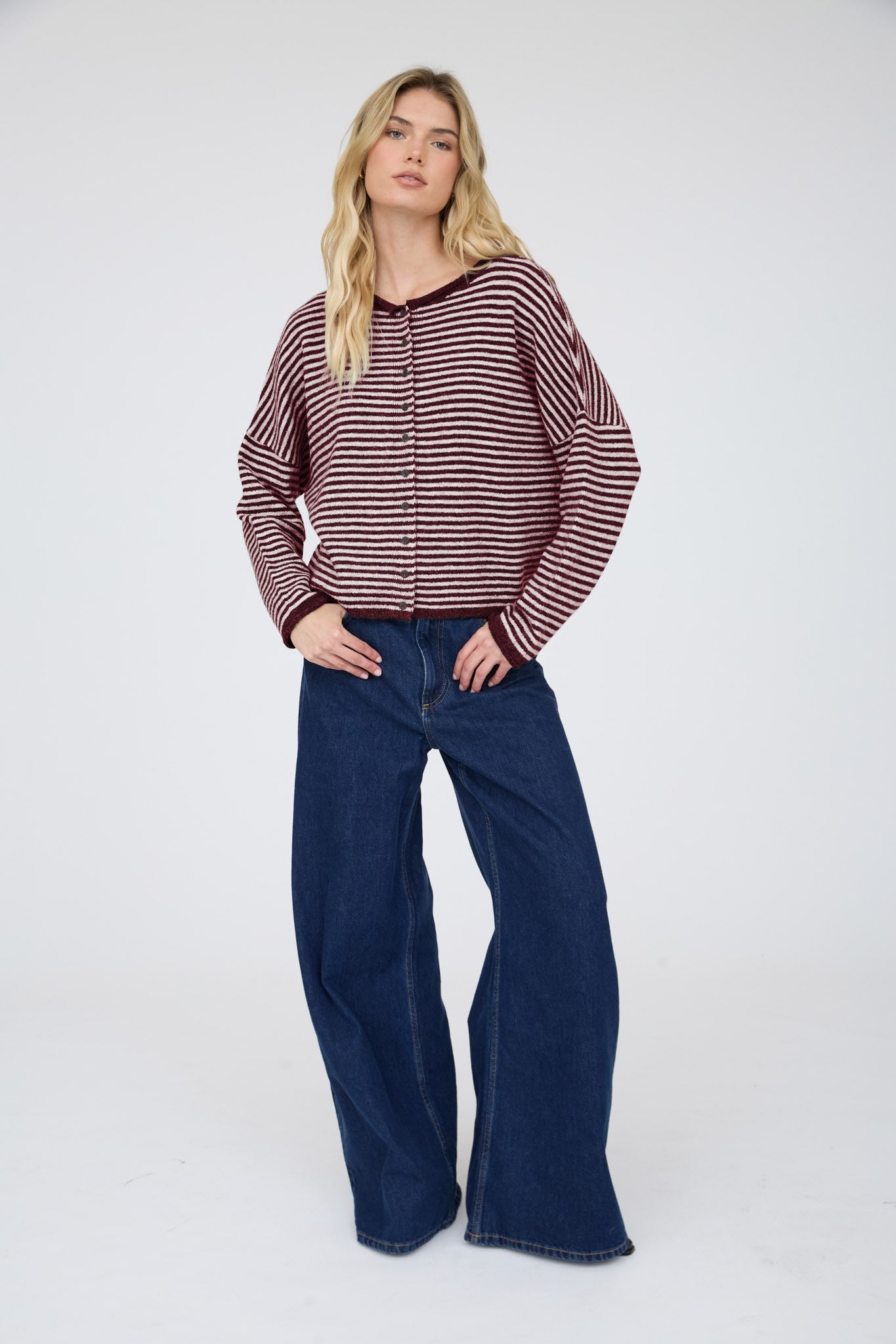 Striped Cardigan