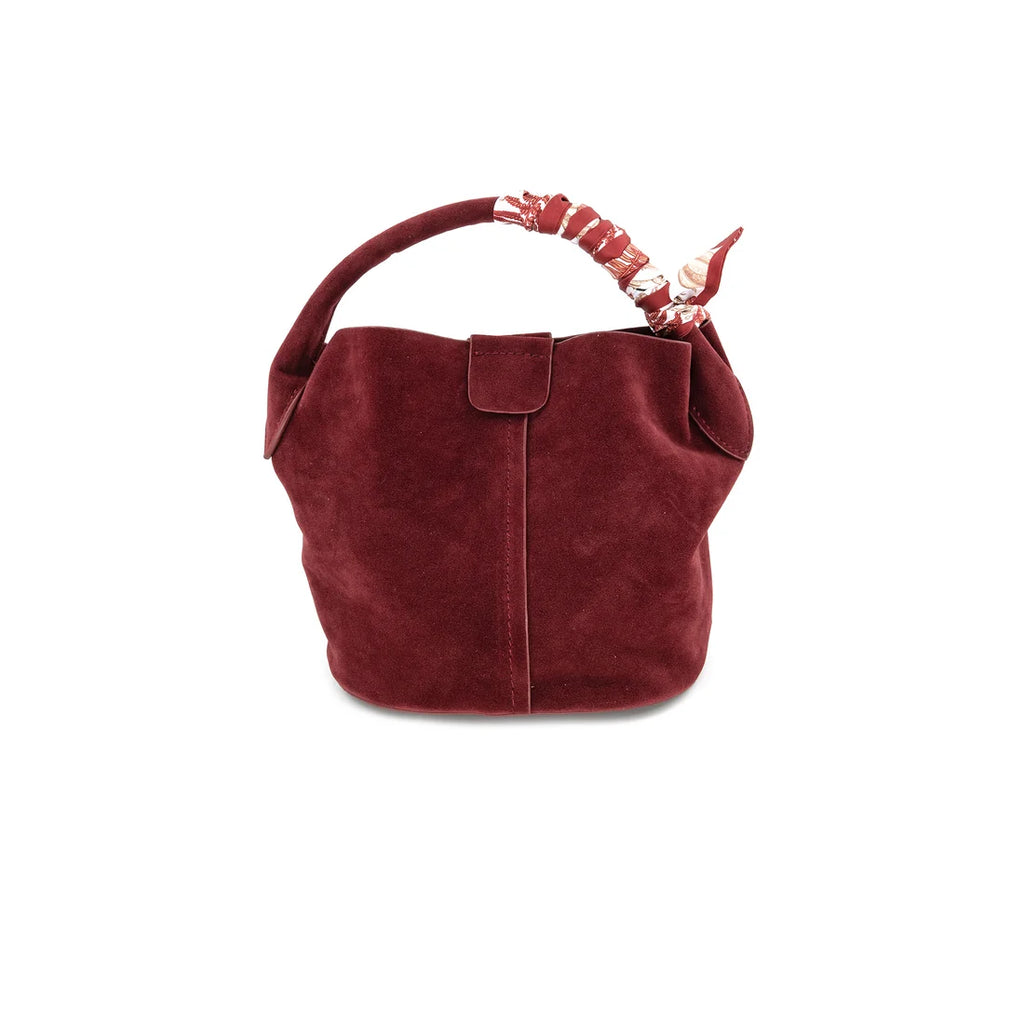 Suede Bucket Bag