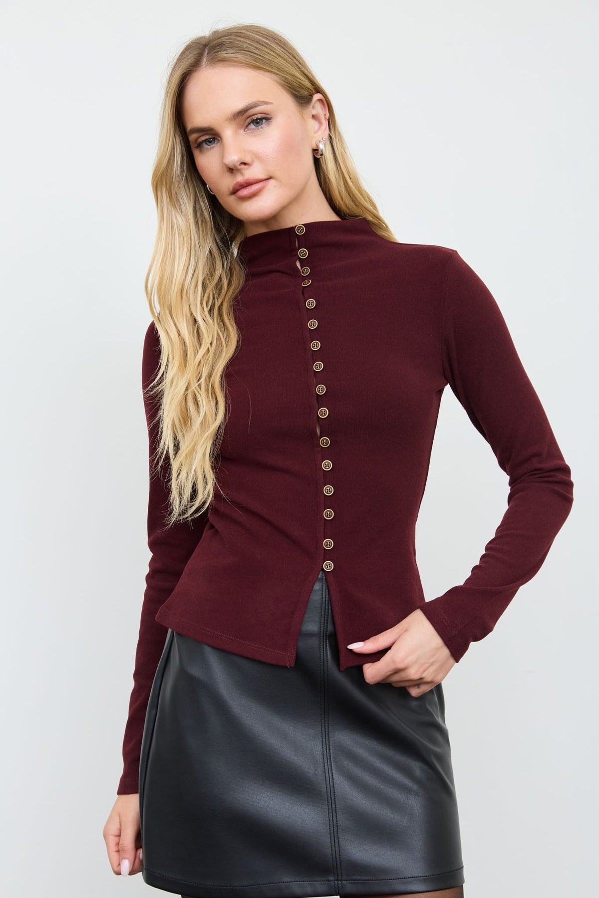 Button Long Sleeve