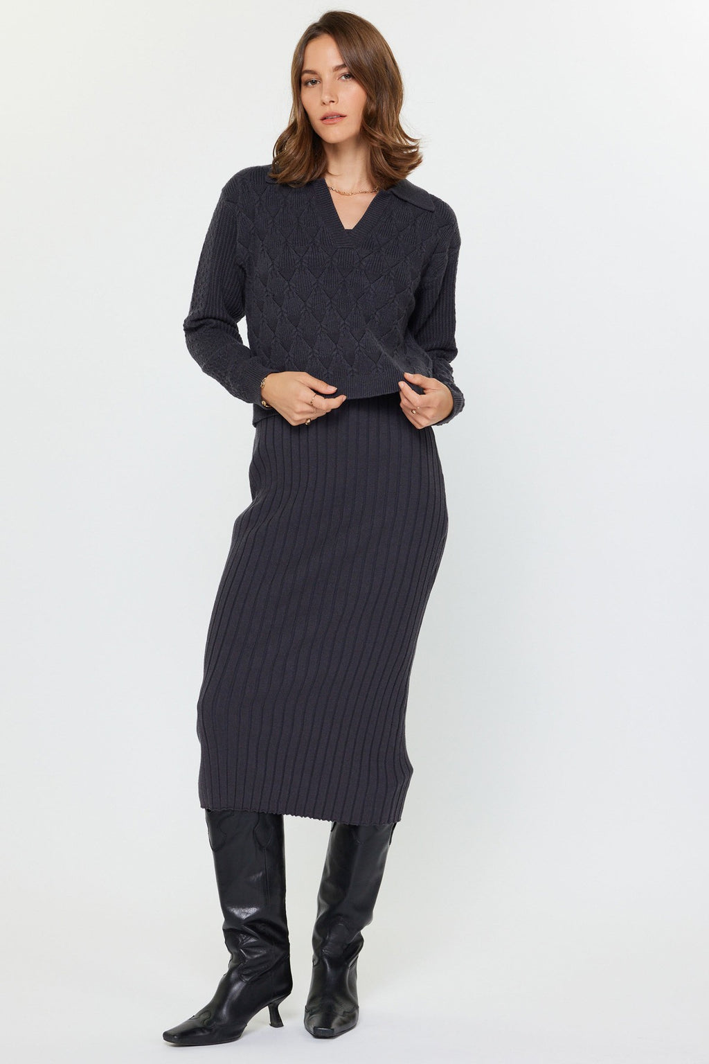 Sweater Dress Set