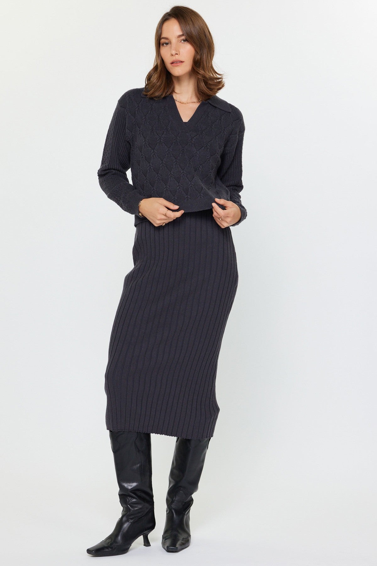 Sweater Dress Set