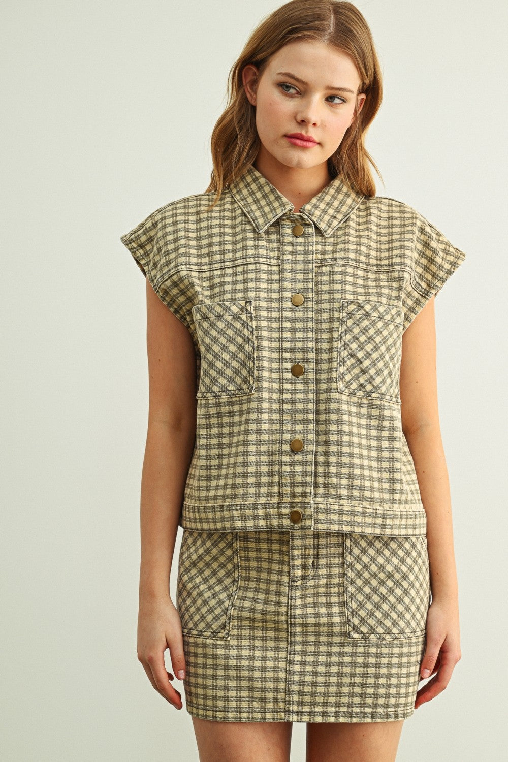 Checker Skirt
