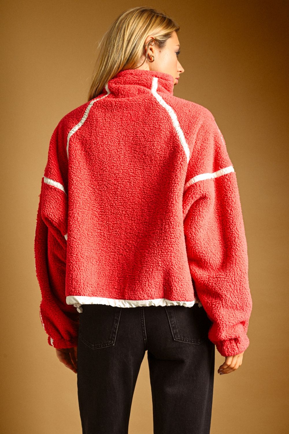 Cherry Half Zip