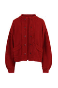 Cherry Oversized Cardigan