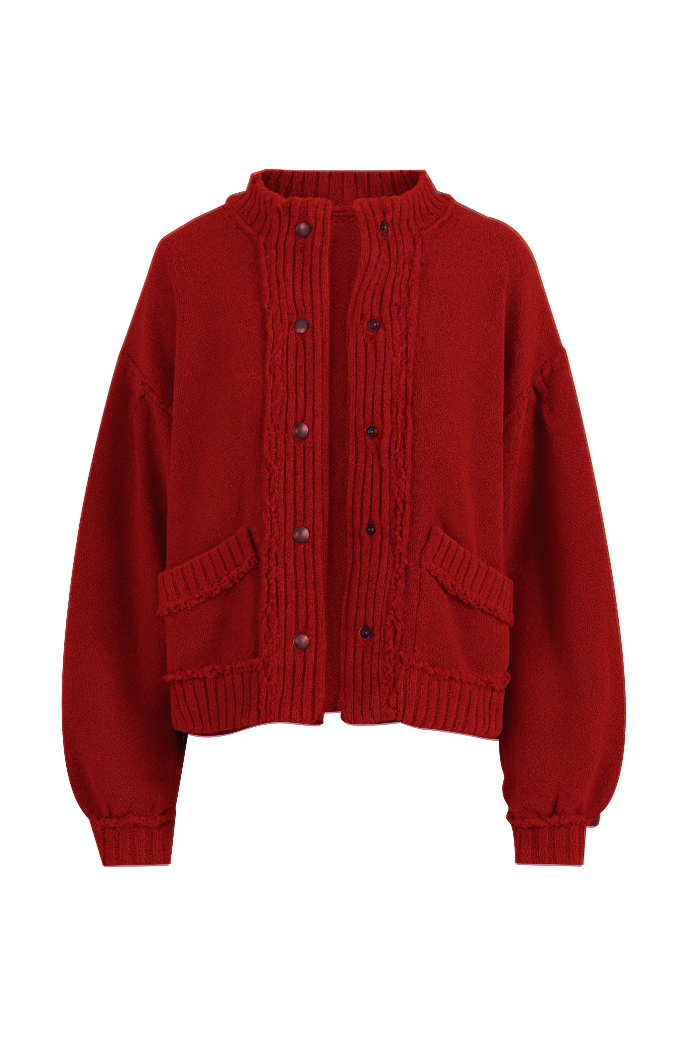 Cherry Oversized Cardigan