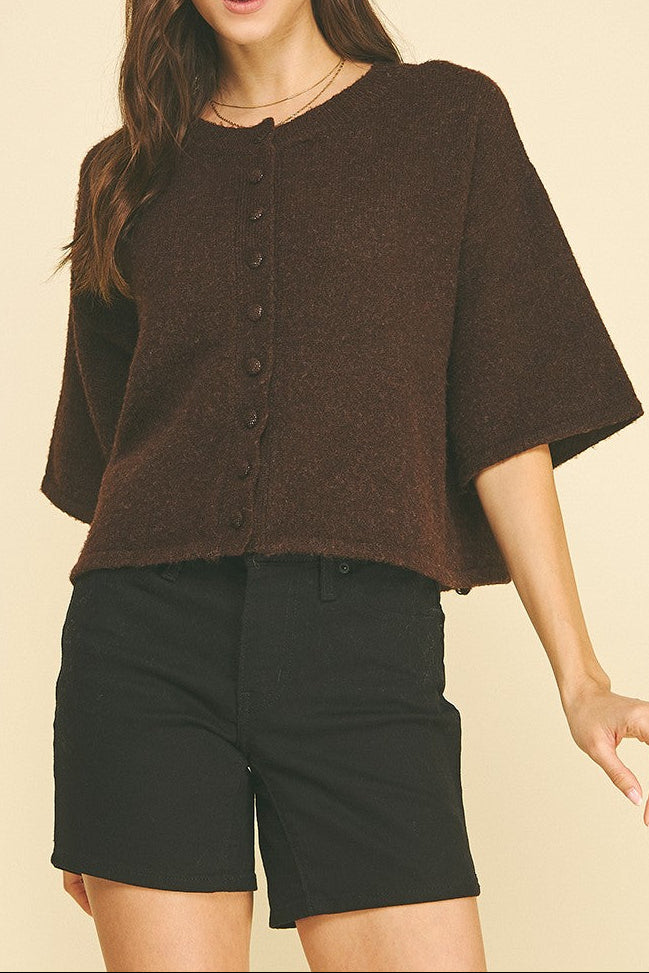Short Sleeve Sweater