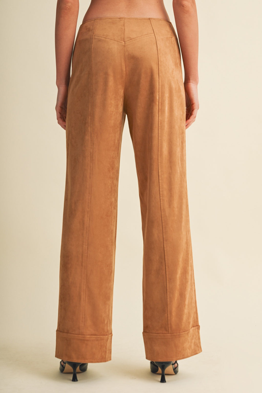 Suede Pants