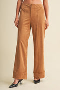 Suede Pants