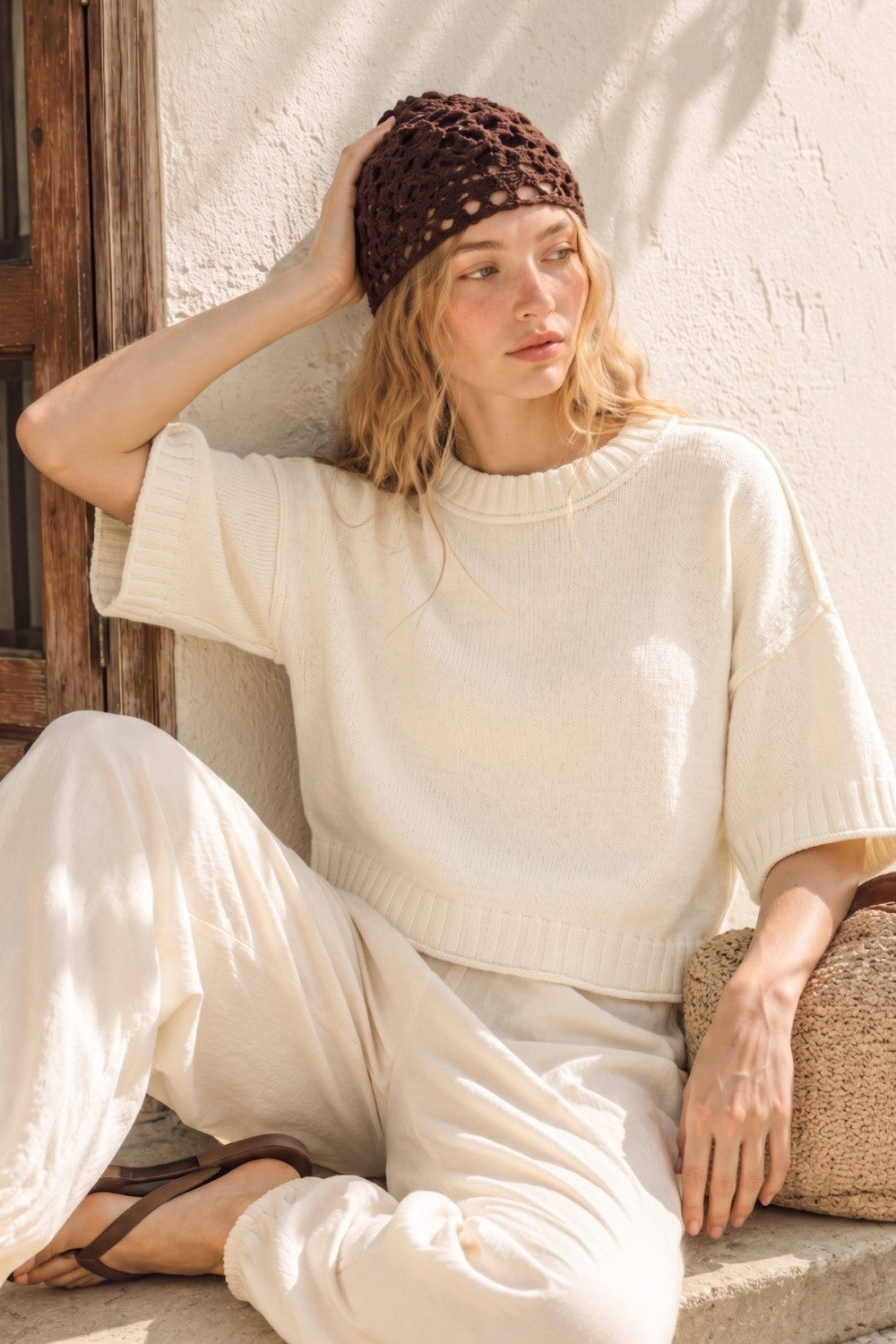 Cotton Crew Sweater