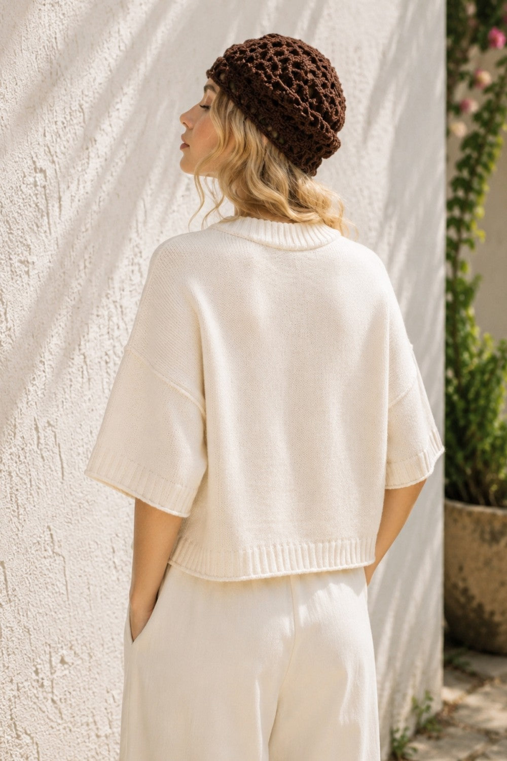 Cotton Crew Sweater