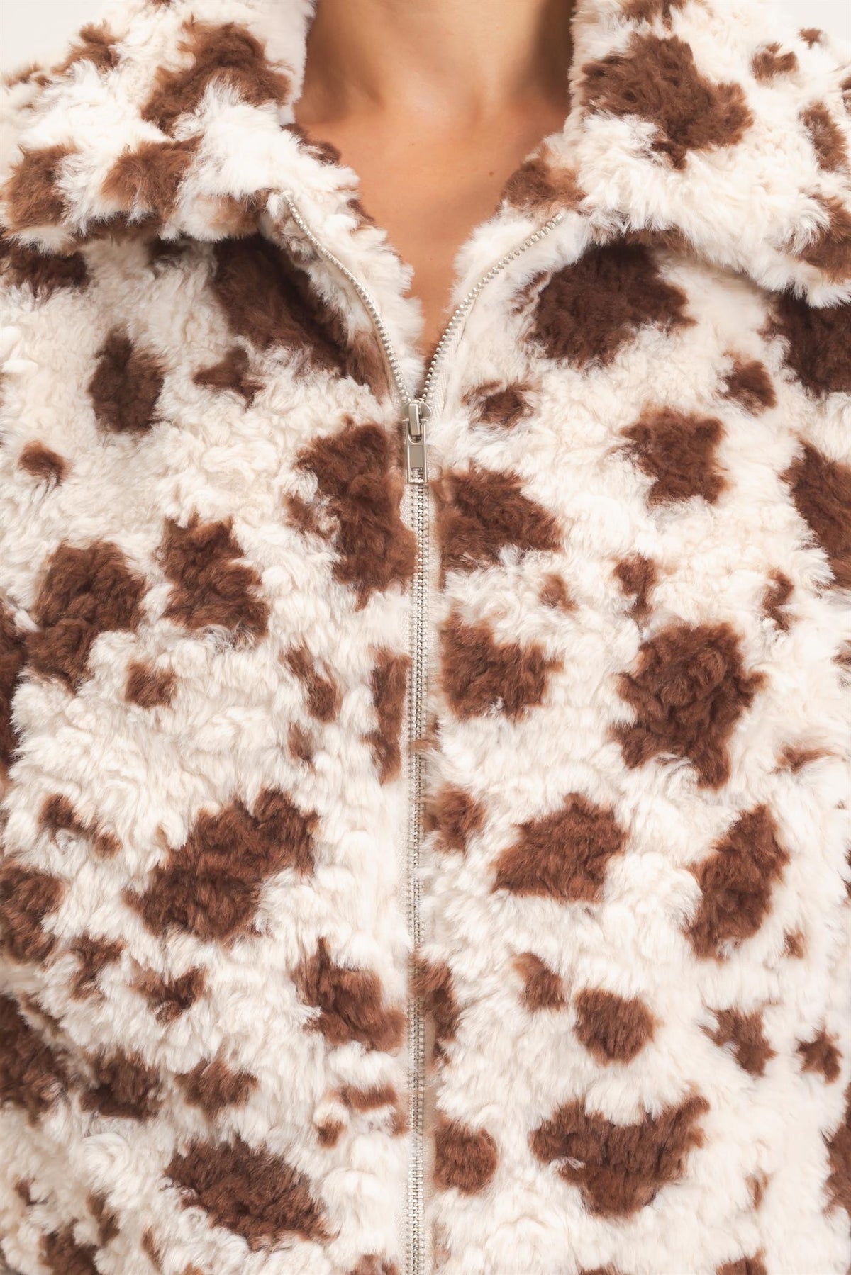 Cow Print Jacket