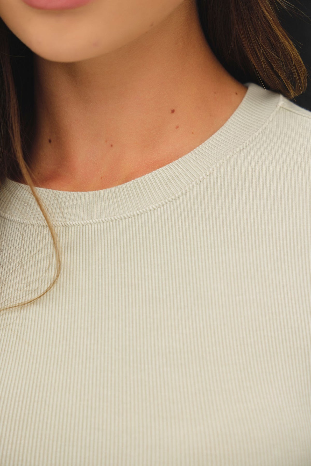 Ribbed Crewneck