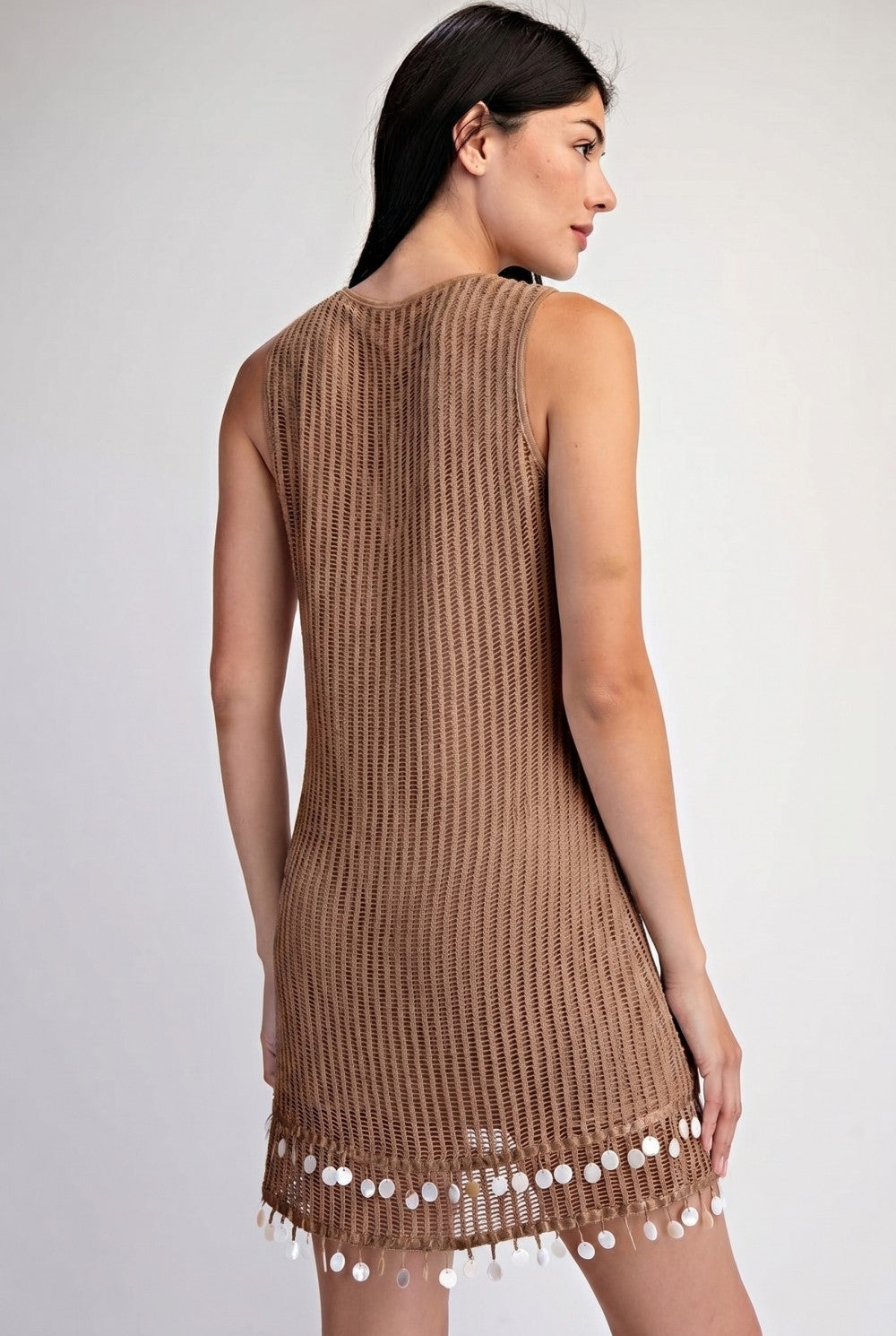 Crochet Mini Dress