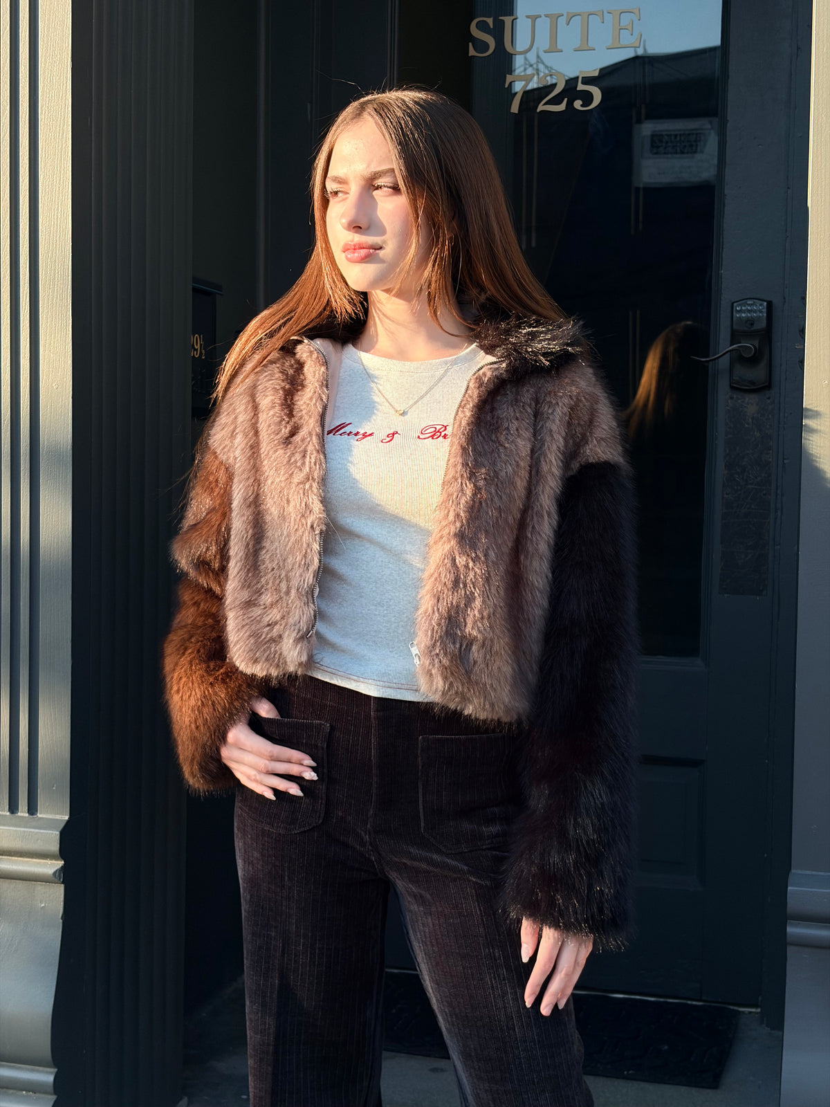 Tri Fur Coat