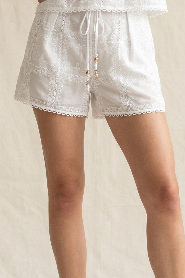 Eyelet Shorts