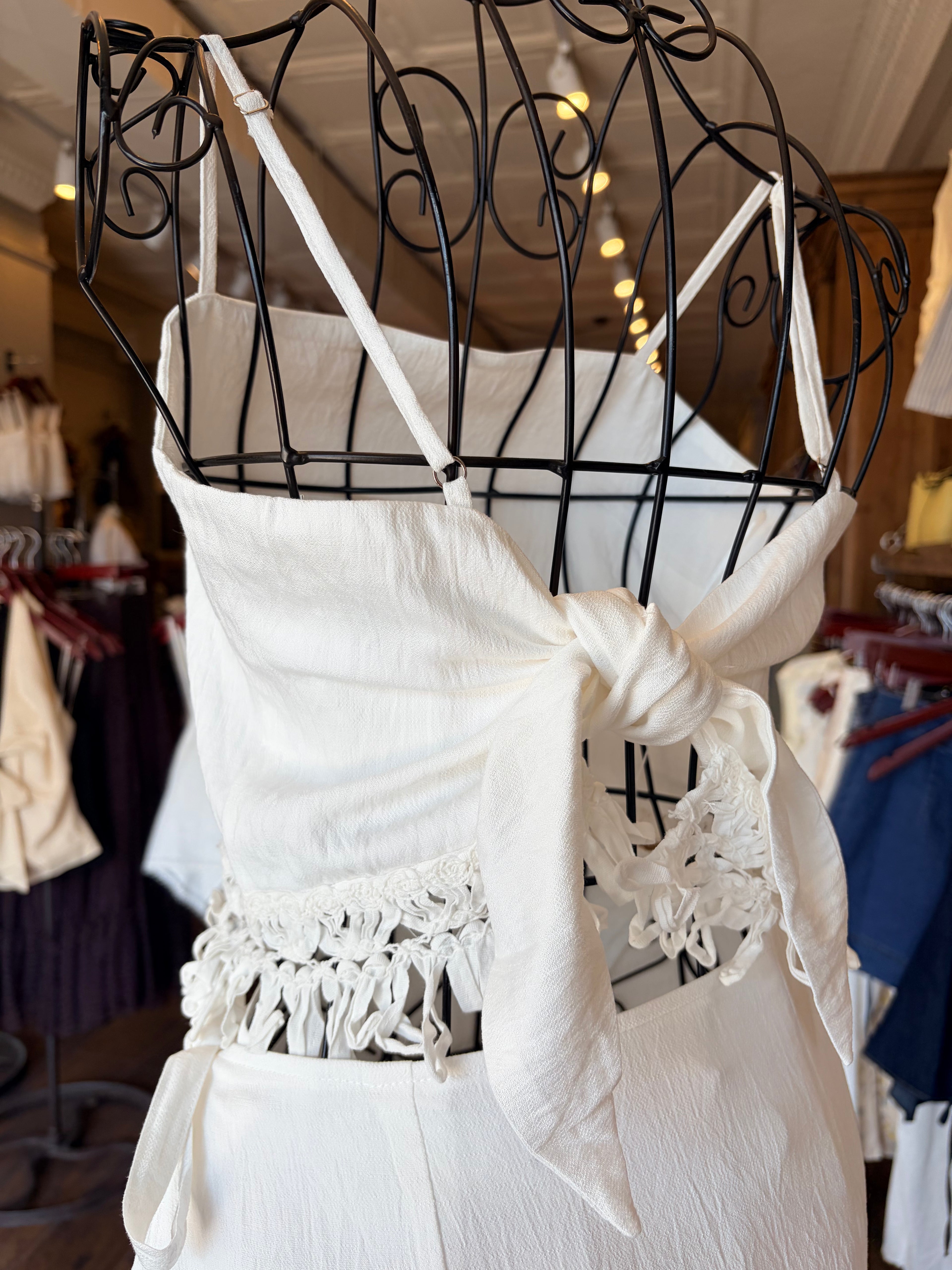 Fringe Crop Top