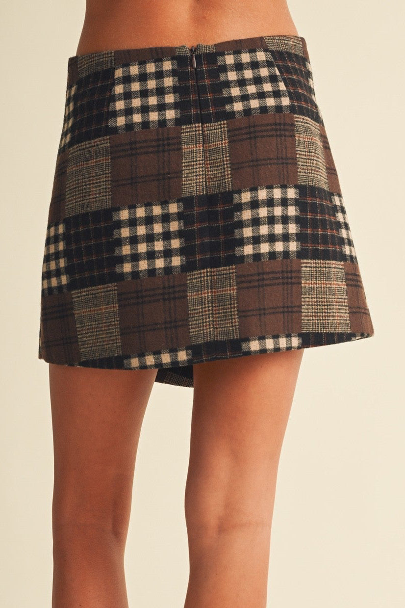 Gingham Skirt