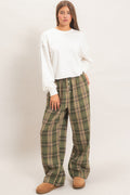 Plaid Pant