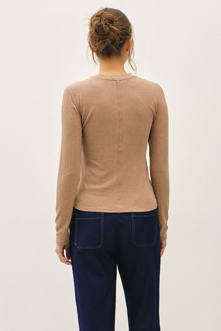 Ribbed Crewneck