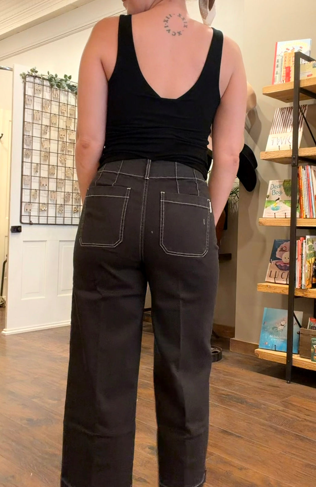 Audrey Cropped Denim