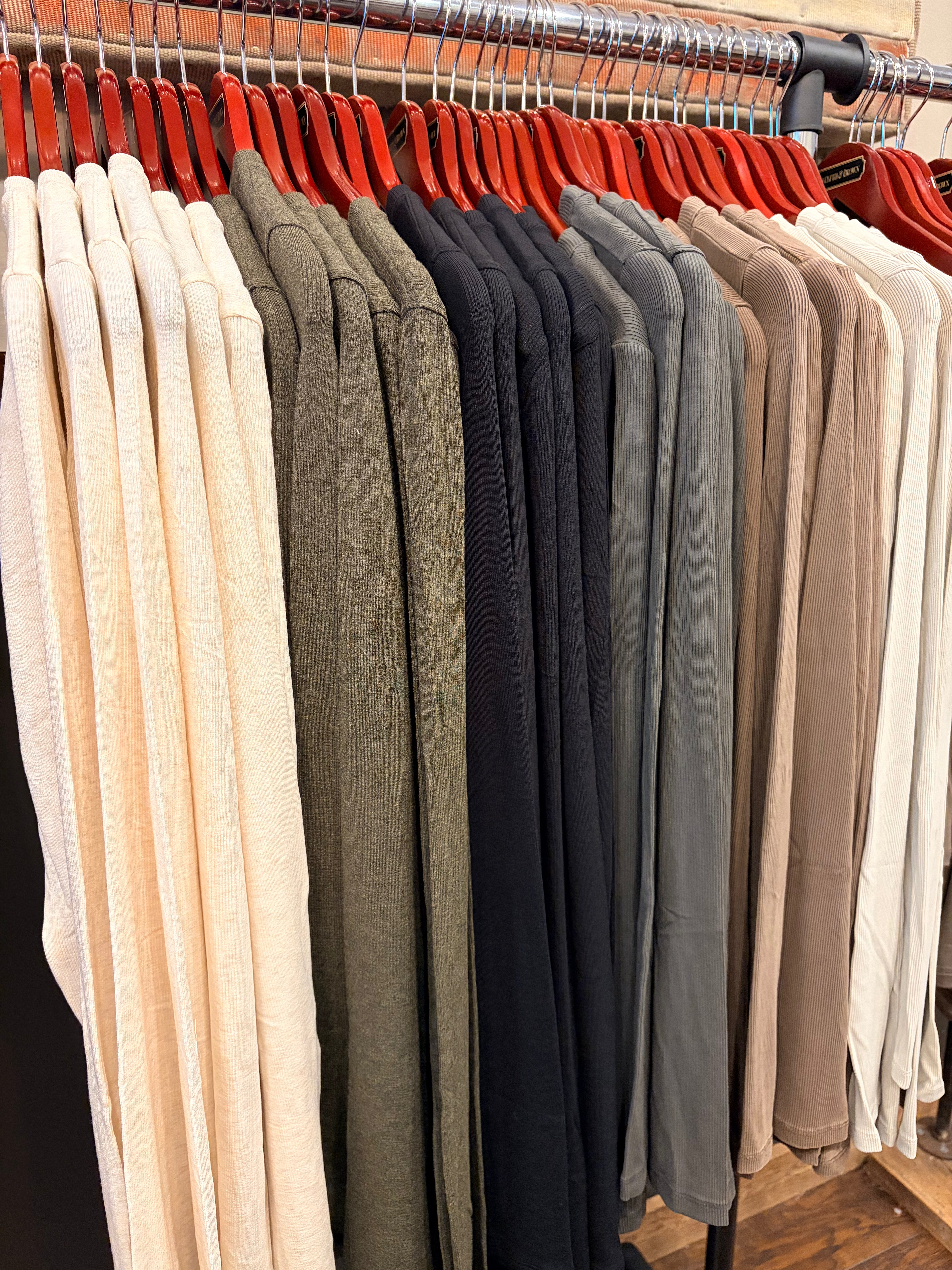 Ribbed Crewneck