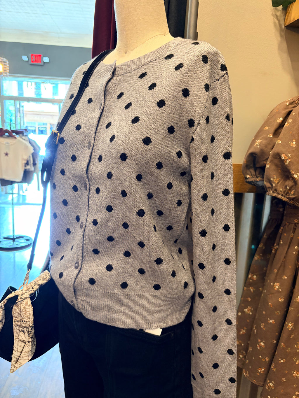 Dot Cardigan