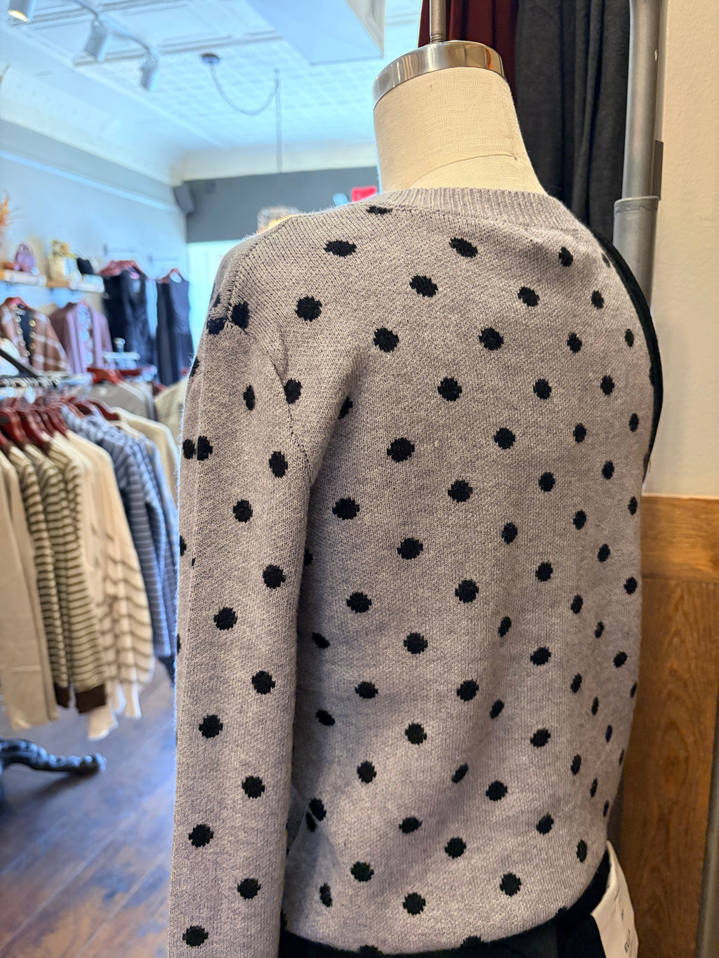 Dot Cardigan
