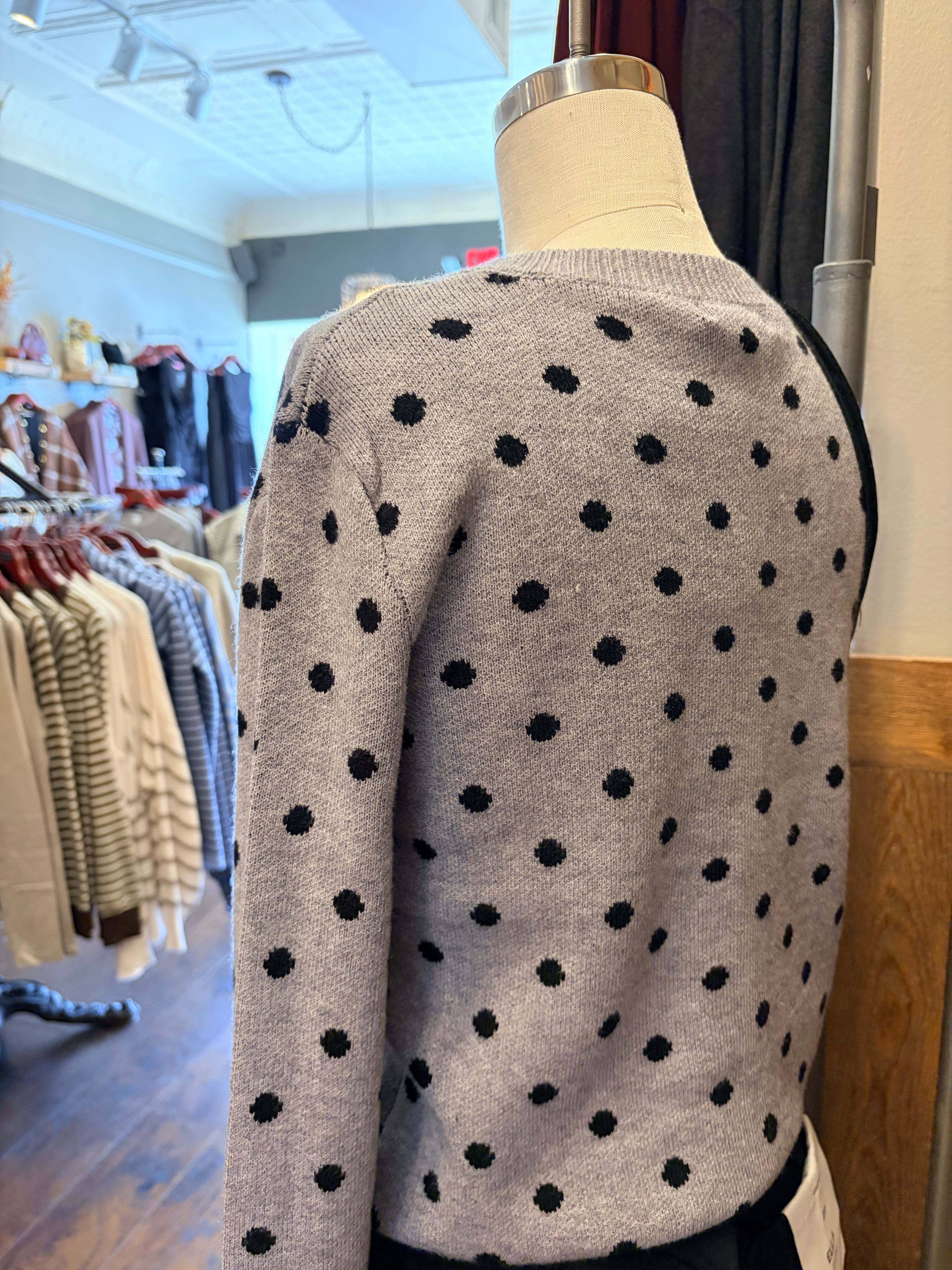 Dot Cardigan