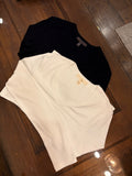 Rounded V Neck