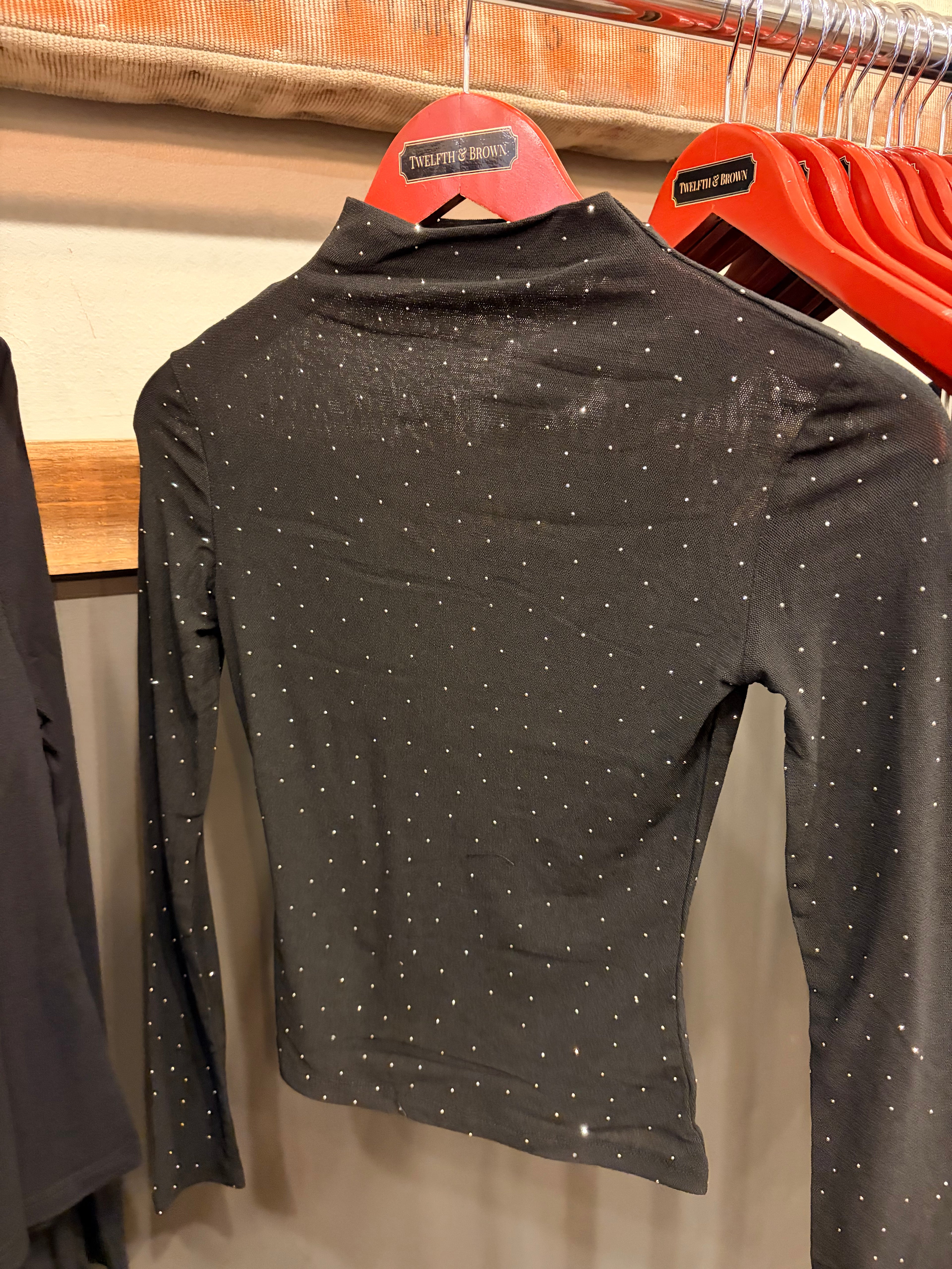 Rhinestone Sheer