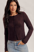 Knit Jacquard Button Down