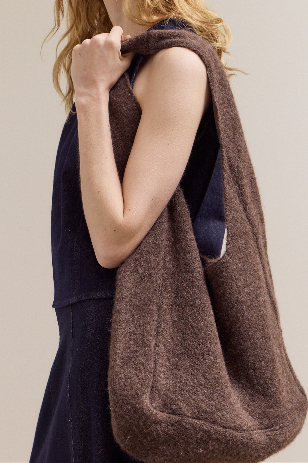 Knit Shoulder Bag