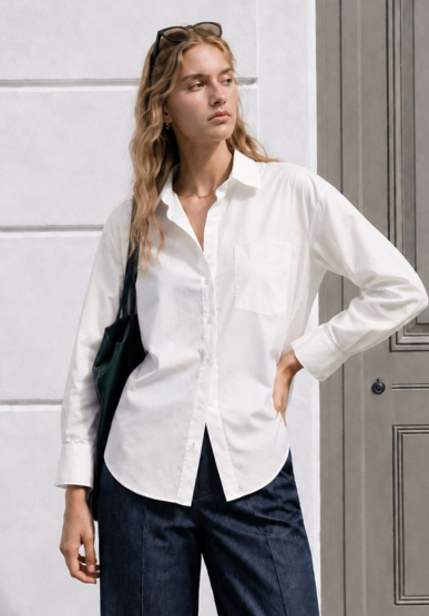 White Button Down