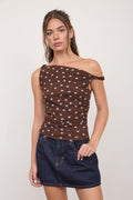 Mesh Twist Top