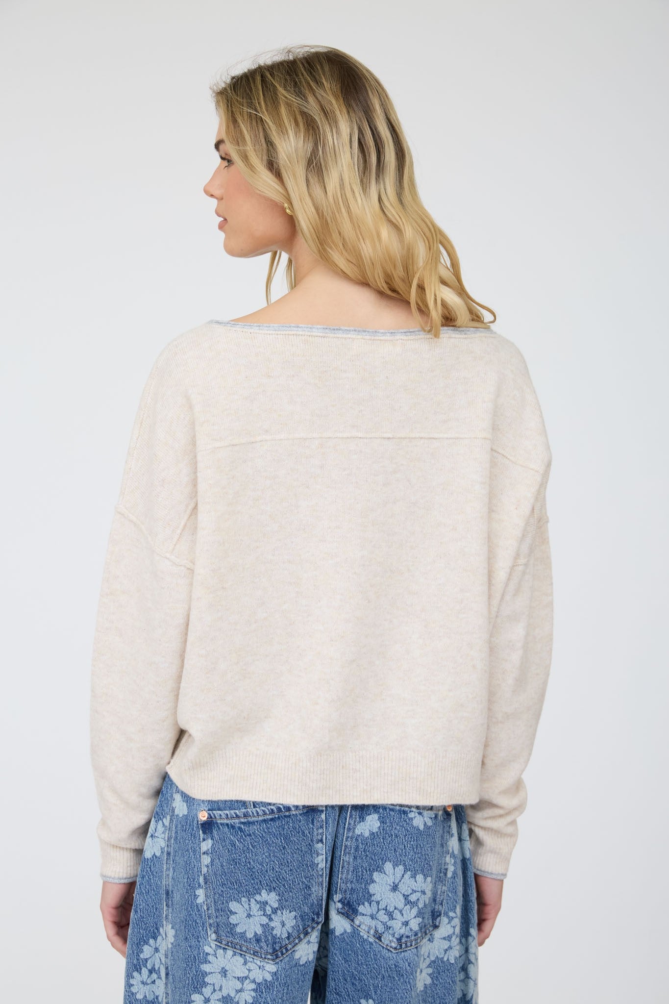 Off Shoulder Sweater