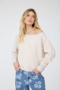 Off Shoulder Sweater