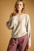 Off Shoulder Sweater