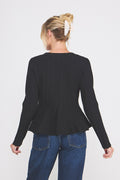Peplum Cardigan
