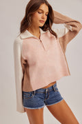 Peachy Half Zip