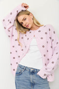 Polka Cardigan